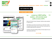 Tablet Screenshot of profitpips.com